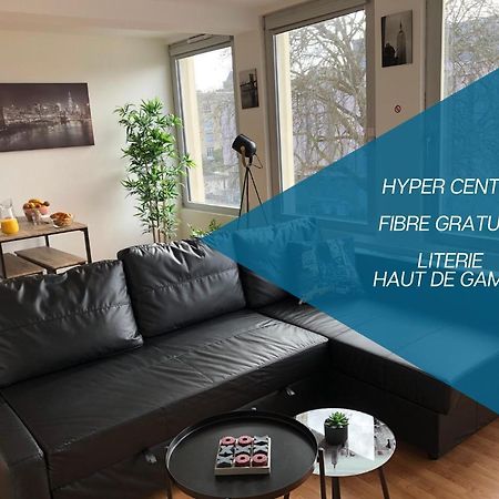 カーンHyper Centre - Wifi Fibre Gratuit - Jergweloh - Le New Yorkaisアパートメント エクステリア 写真